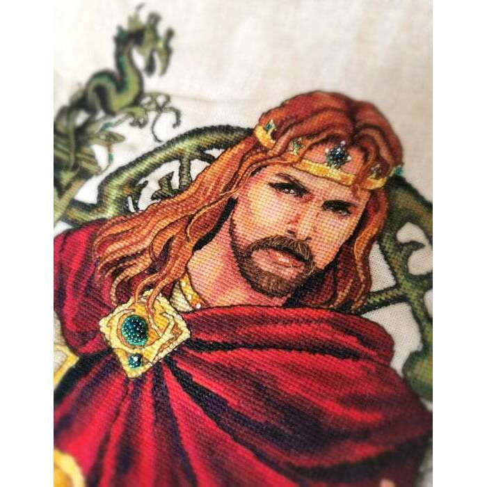 King Arthur 174-Z008 MK Counted Cross Stitch Kit