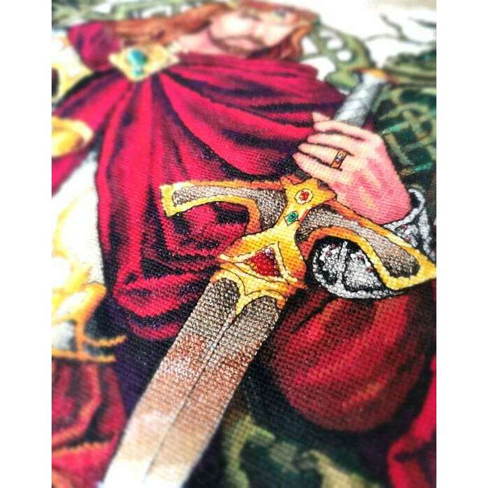 King Arthur 174-Z008 MK Counted Cross Stitch Kit