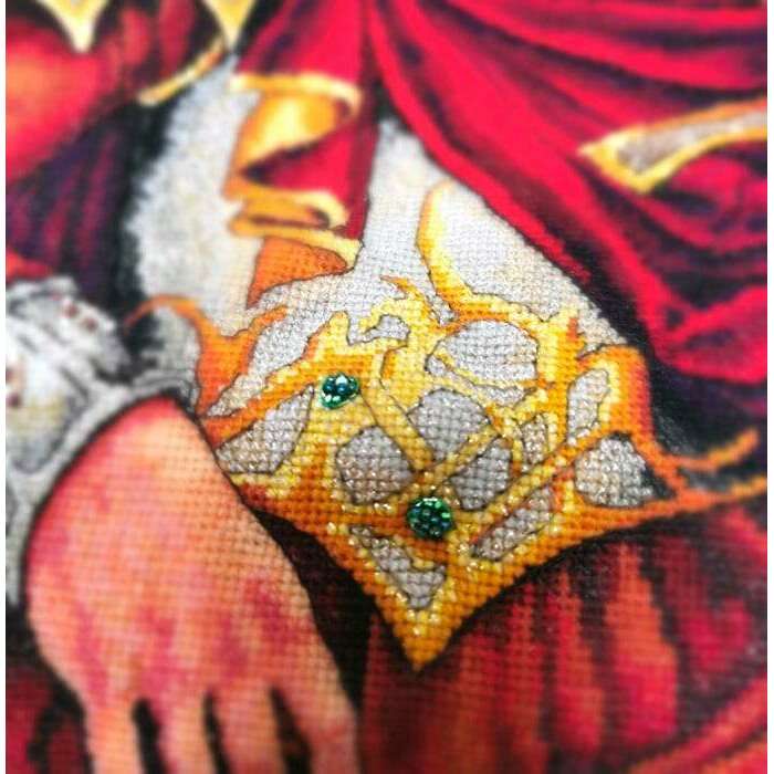 King Arthur 174-Z008 MK Counted Cross Stitch Kit
