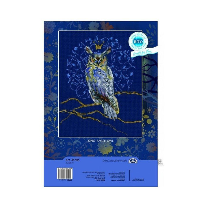 King eagle-owl M785 Counted Cross Stitch Kit
