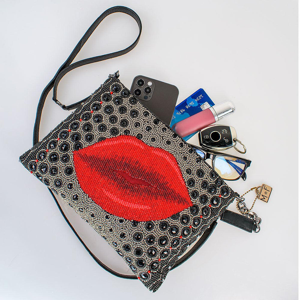 Kiss Crossbody Handbag by Mary Frances image 7