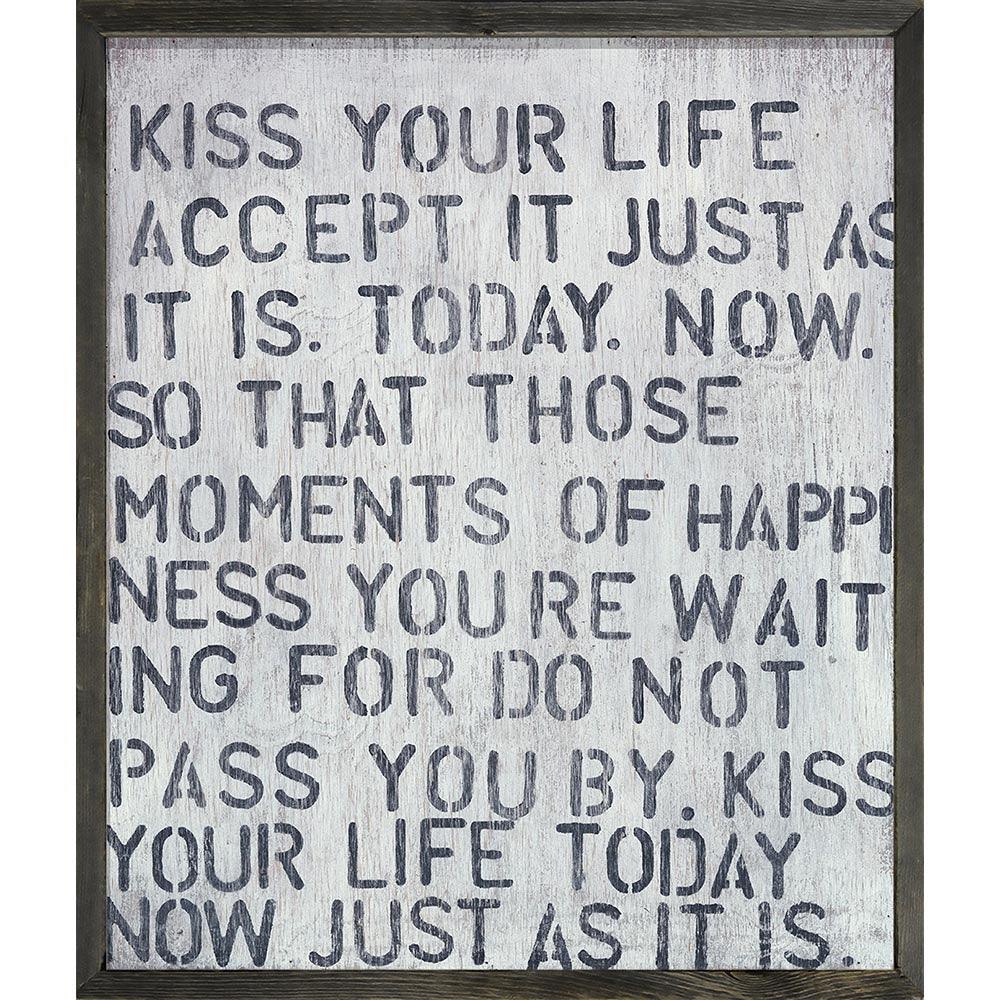 "Kiss Your Life" Art Print - Quirks!