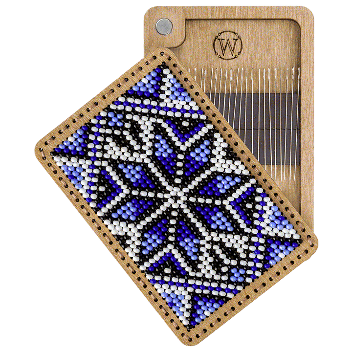 Bead Embroidery Kit for creating a needle box FLZB(N)-089