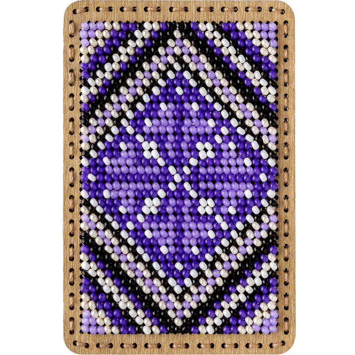 Bead Embroidery Kit for creating a needle box FLZB(N)-092