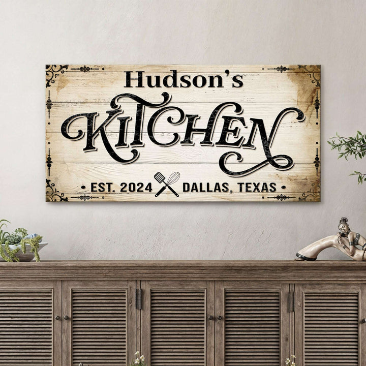 Kitchen Sign XI