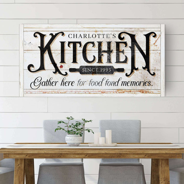 Kitchen Sign XII