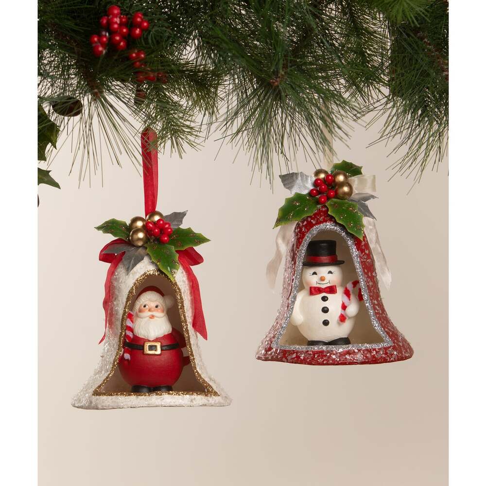 Kitschmas Santa in Bell by Bethany Lowe Designs 2