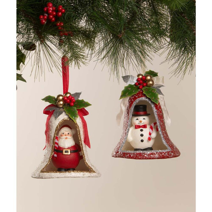 Kitschmas Snowman in Bell by Bethany Lowe Designs 2