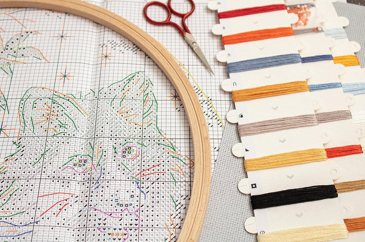 Kitsune L8900 Counted Cross Stitch Kit