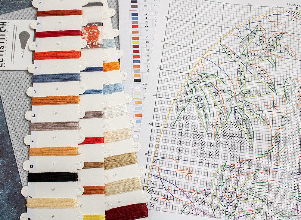 Kitsune L8900 Counted Cross Stitch Kit