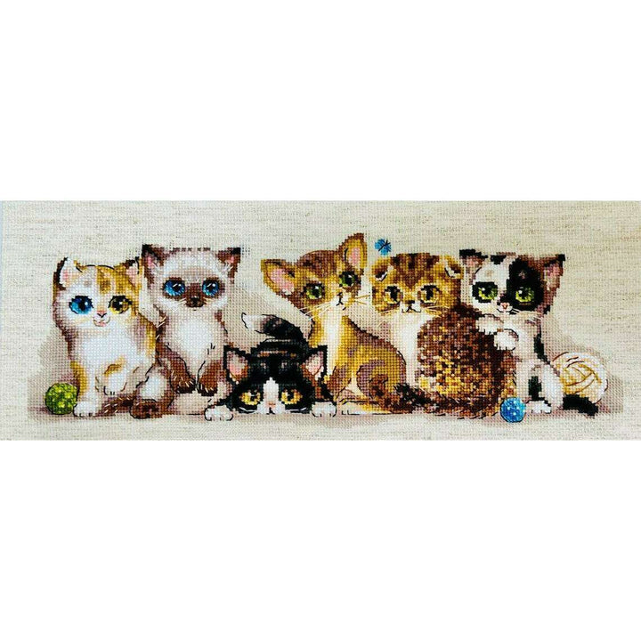 Kittens R2180 Counted Cross Stitch Kit