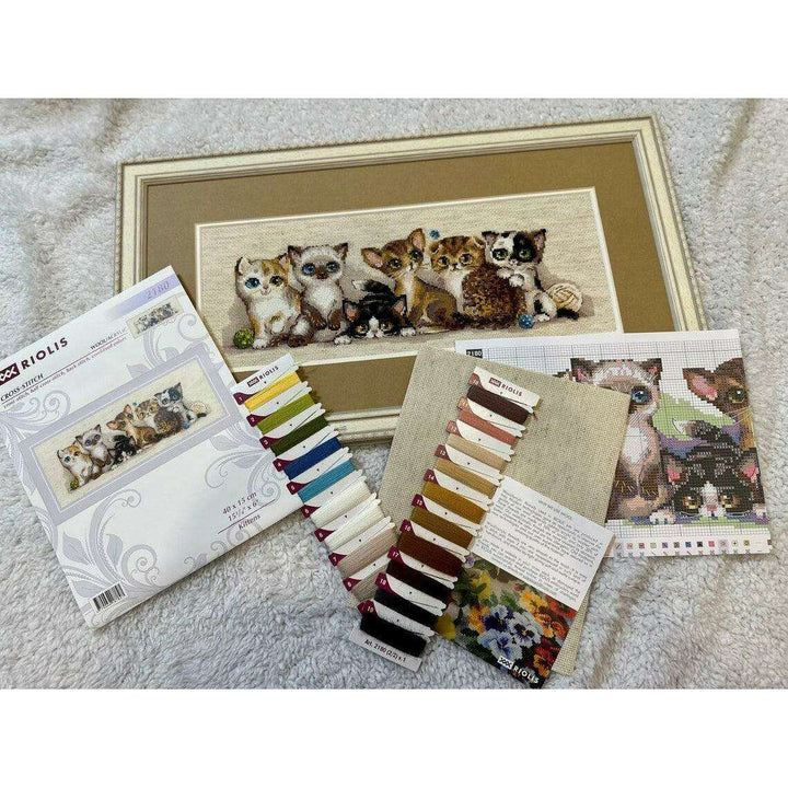 Kittens R2180 Counted Cross Stitch Kit