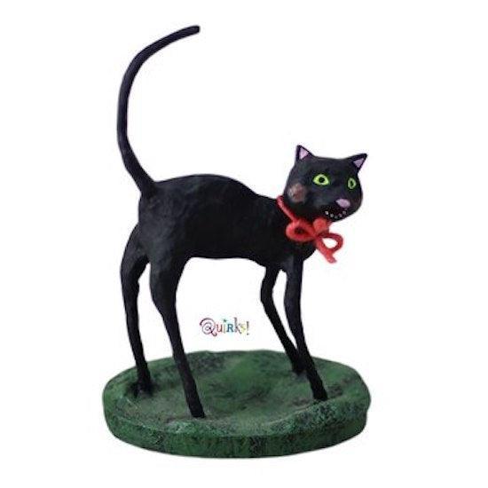 Kitty Boo Halloween Figurine by Lori Mitchell - Quirks!