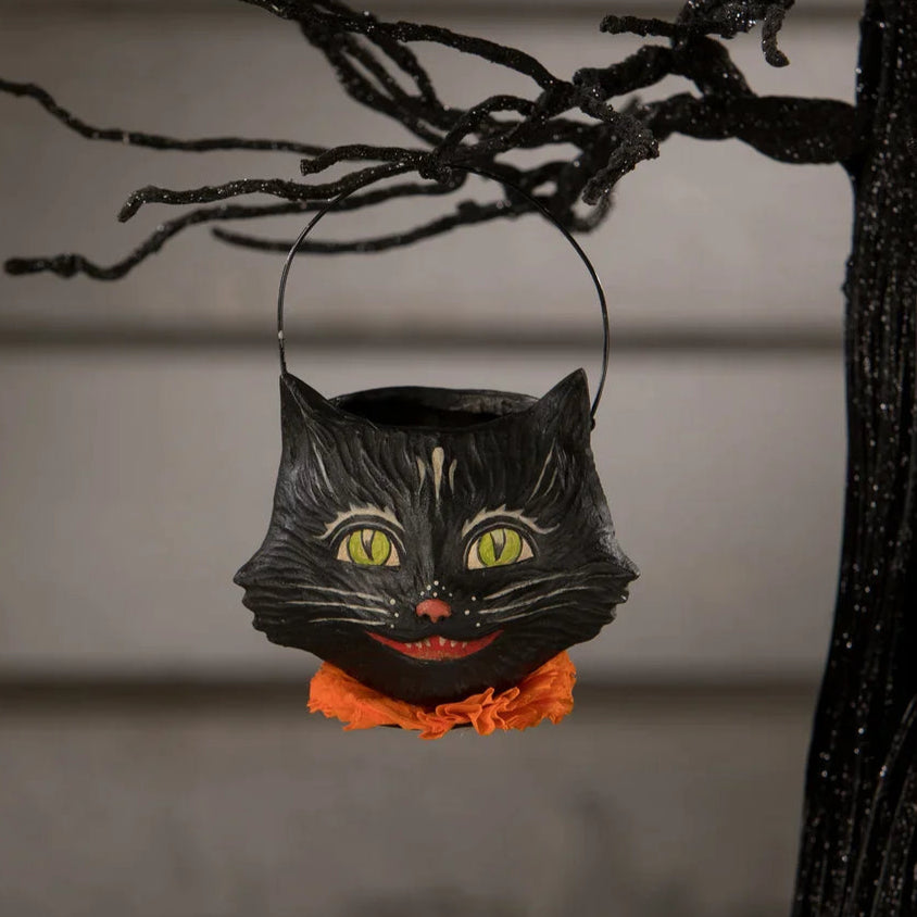 Kitty Bucket Ornament Mini by Bethany Lowe - Quirks!