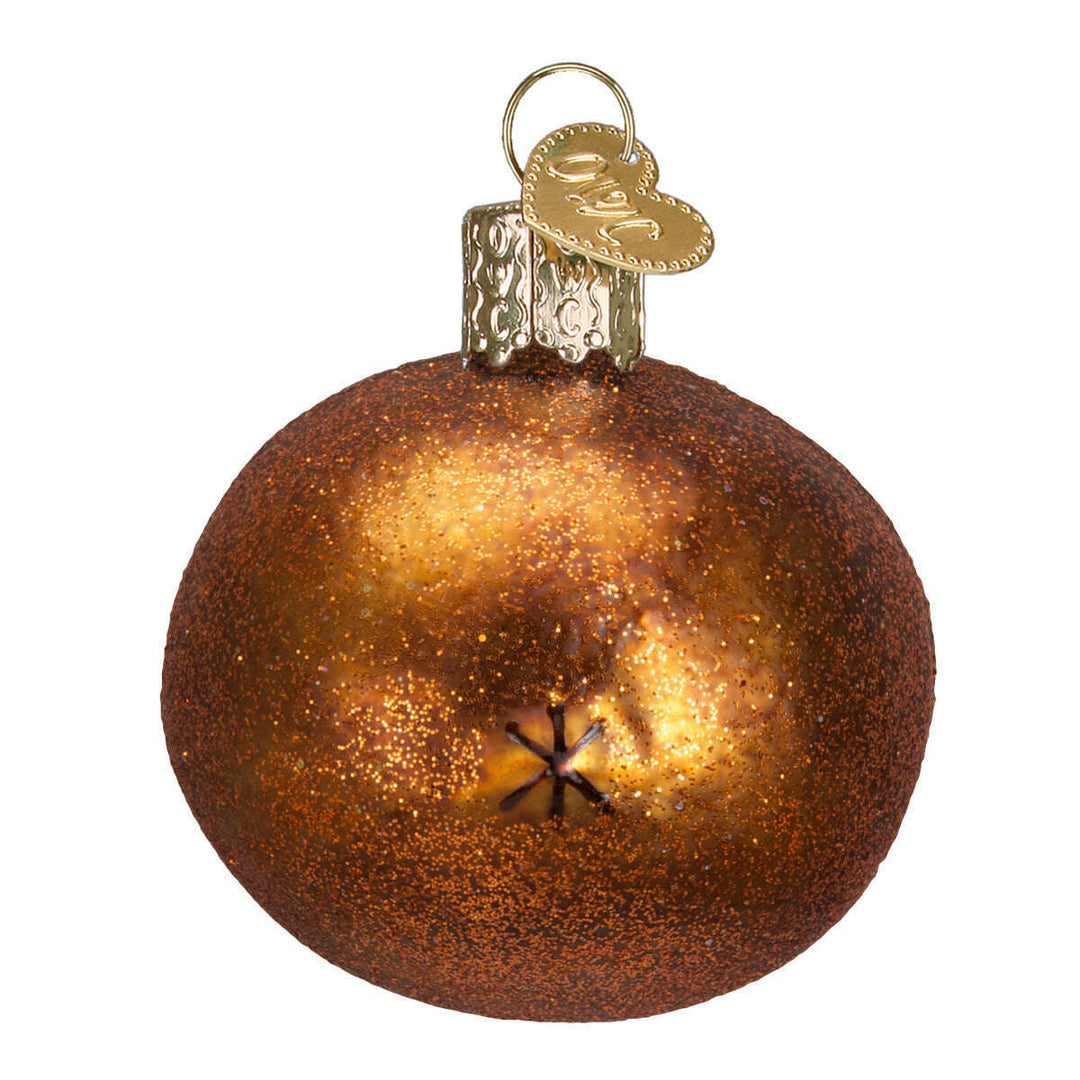 Old World Christmas Kiwi Blown Glass Ornament