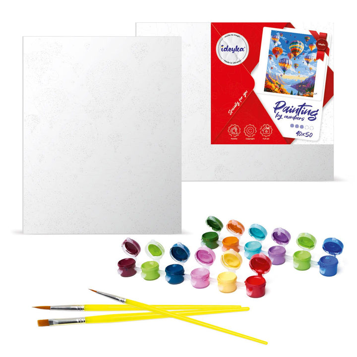 Painting by Numbers kit A flower meadow KHO2909