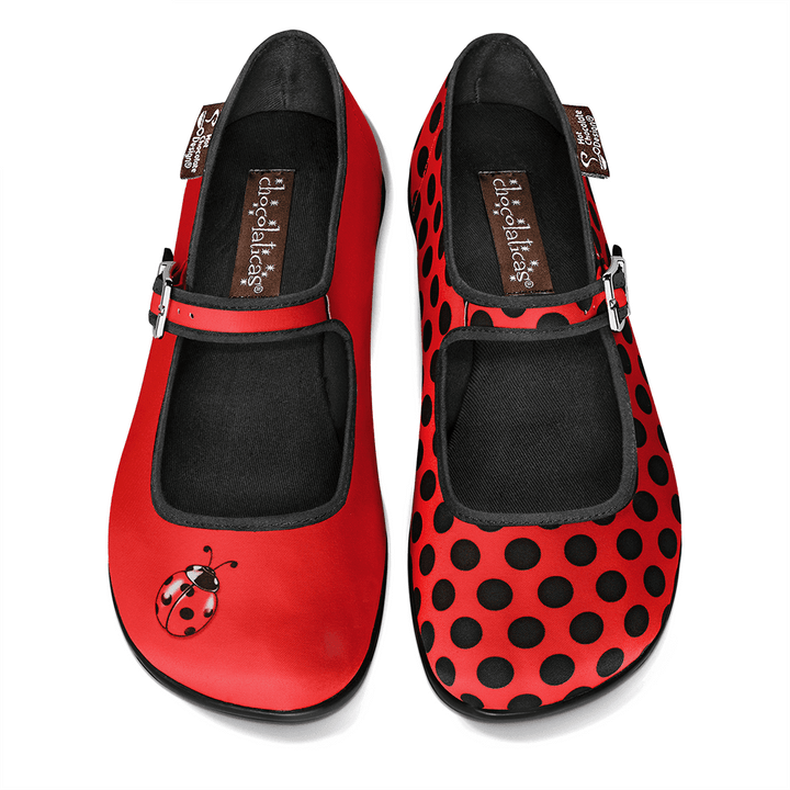 Ladybug Women's Mary Jane Flats