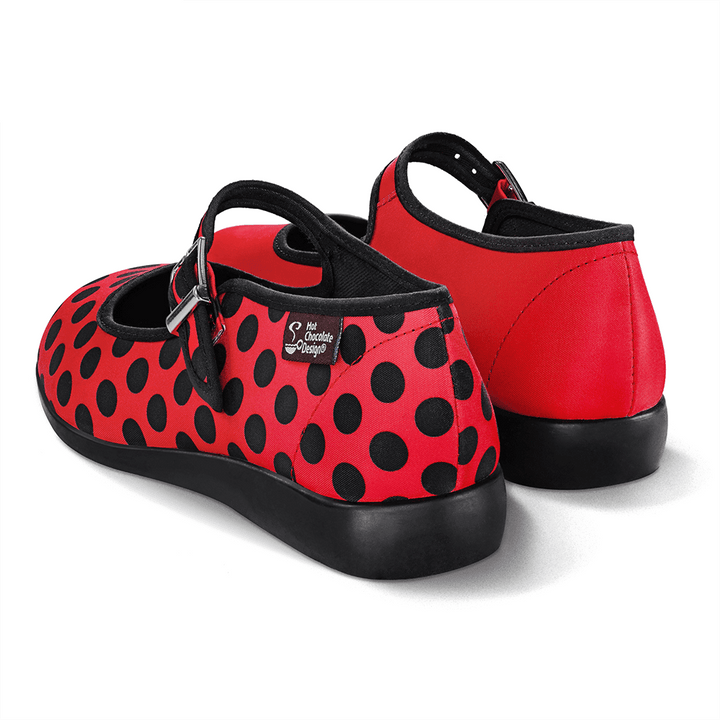 Ladybug Women's Mary Jane Flats