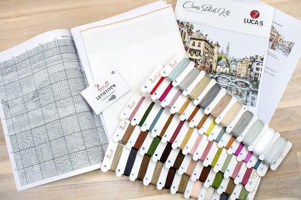 Lake Annecy B2384L Counted Cross-Stitch Kit