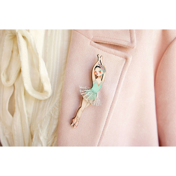 Ballerina Brooch by Laliblue