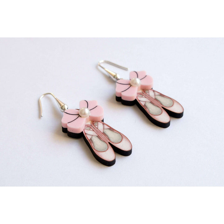 Ballet Shoes Earrings by Laliblue