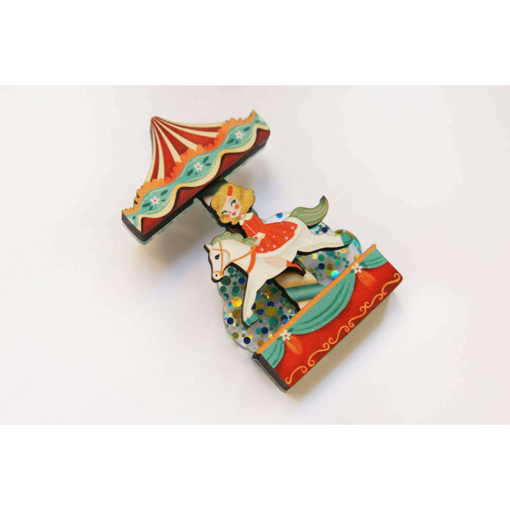 Carousel Brooch by Laliblue