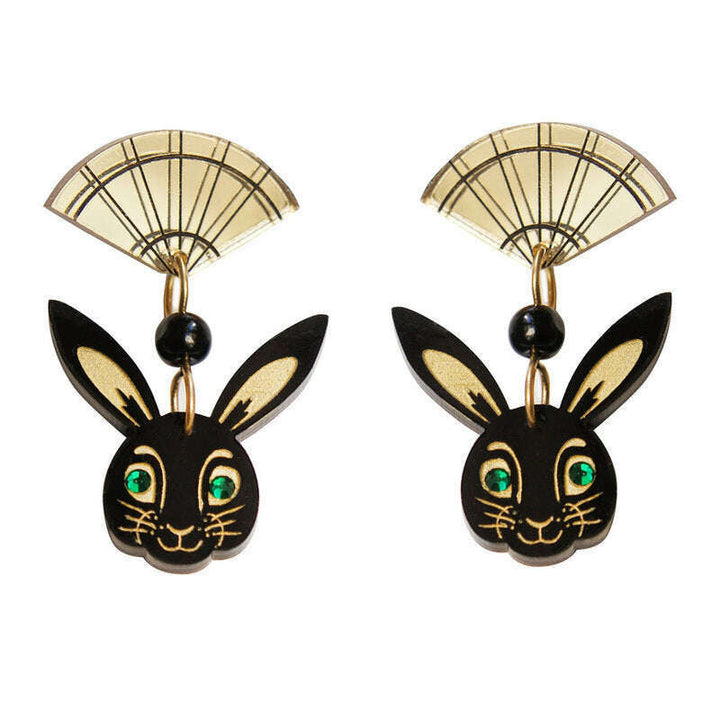 Chinese Year of the Rabbit Earrings by Laliblue