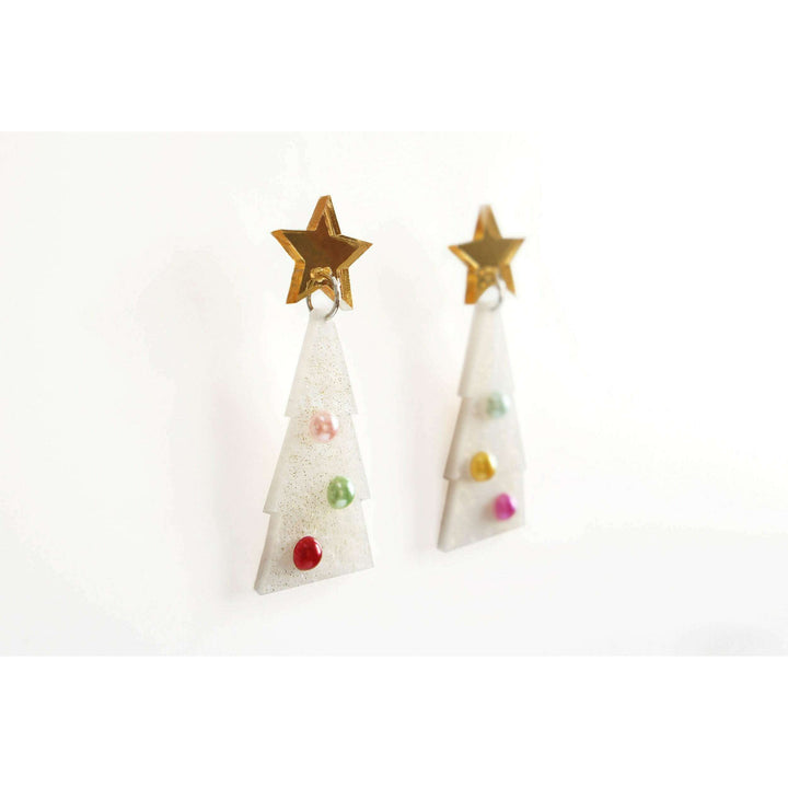 Christmas Tree Earrings by Laliblue