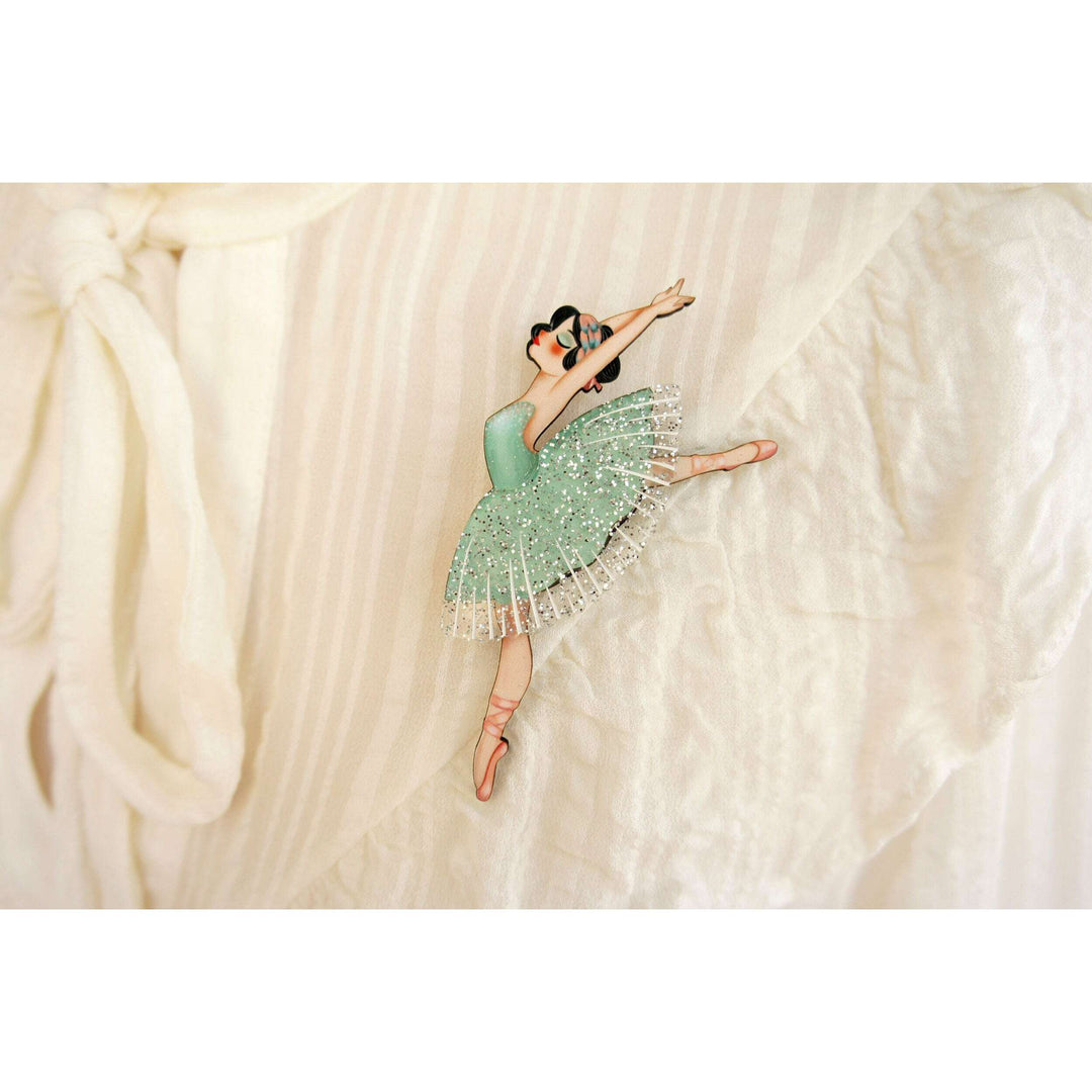 Classical Ballet Brooch by Laliblue