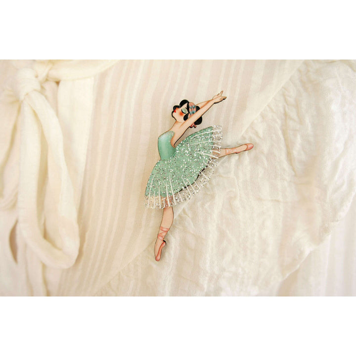 Classical Ballet Brooch by Laliblue