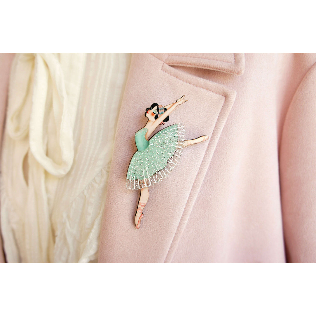 Classical Ballet Brooch by Laliblue