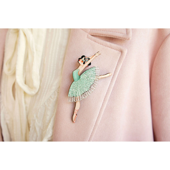 Classical Ballet Brooch by Laliblue