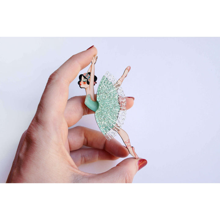 Classical Ballet Brooch by Laliblue
