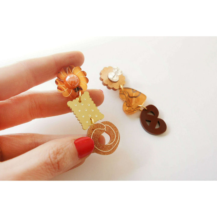 Cookies Earrings by Laliblue