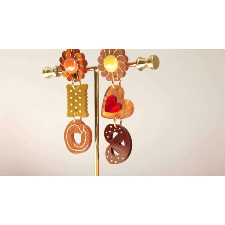 Cookies Earrings by Laliblue