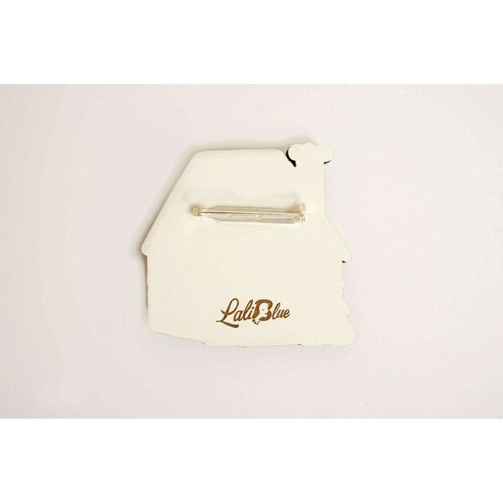 Gingerbread House Brooch by Laliblue