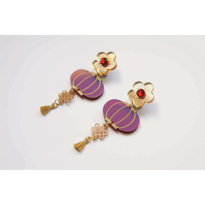Lantern Party Earrings by Laliblue