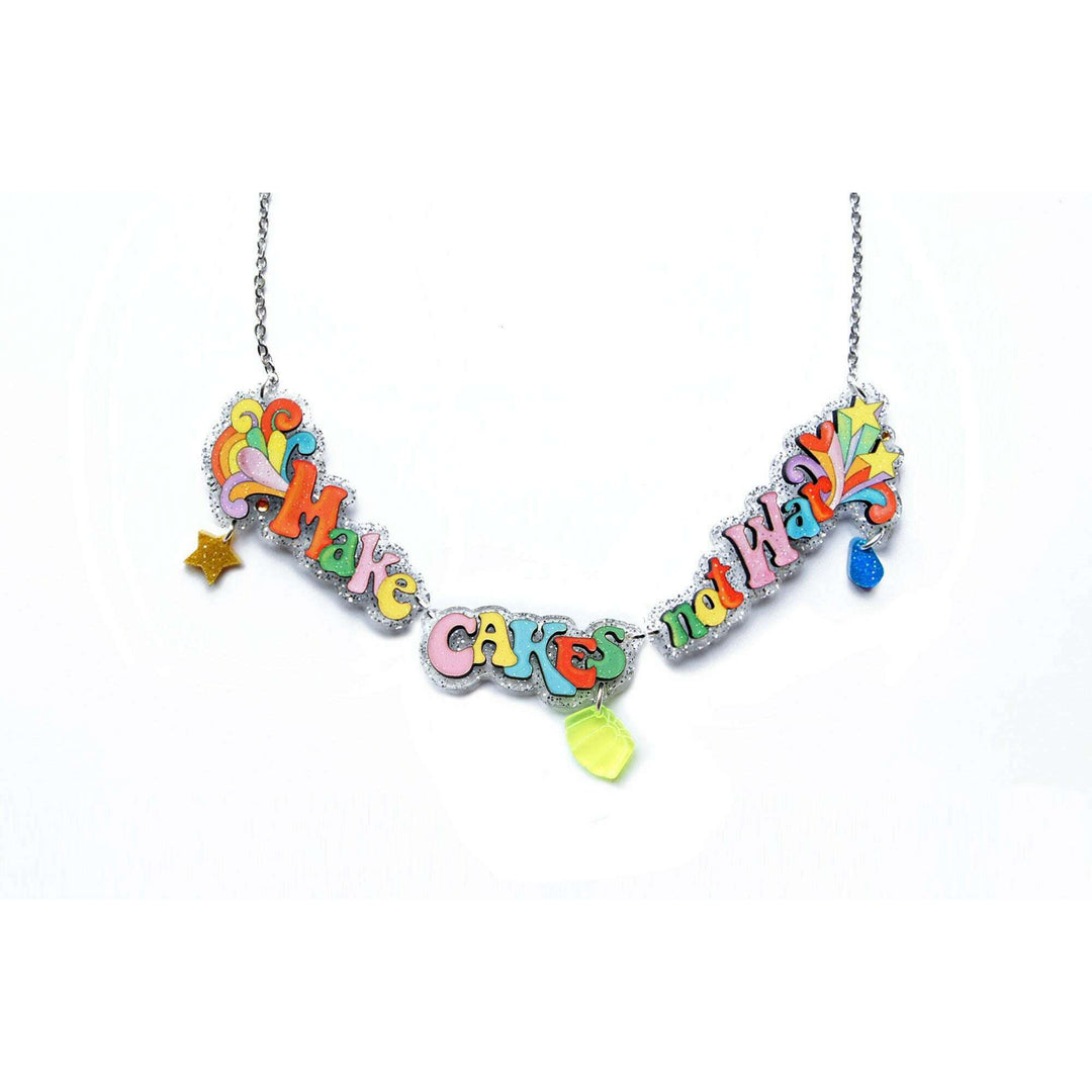 Make Art Not War Necklace