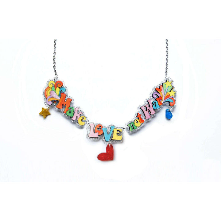 Make Art Not War Necklace