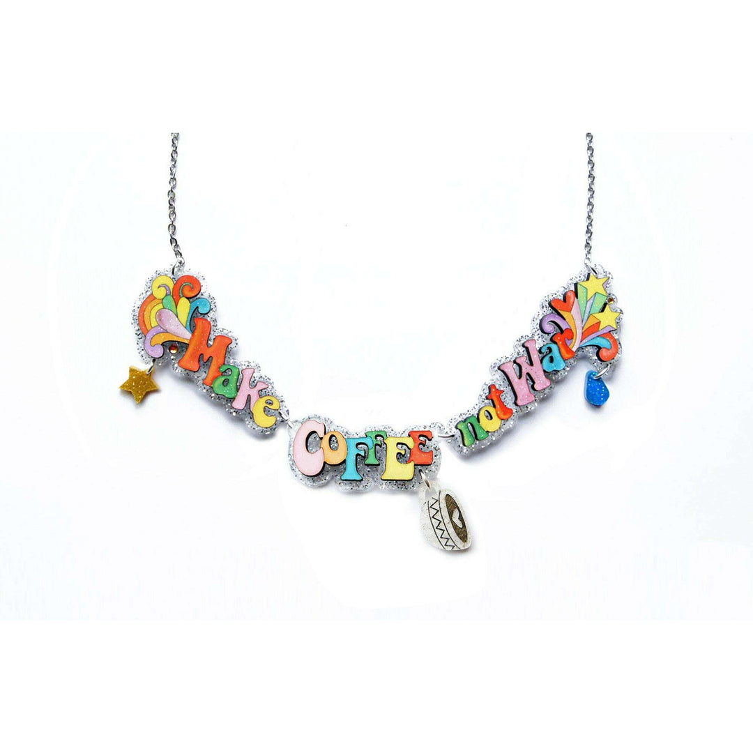 Make Art Not War Necklace