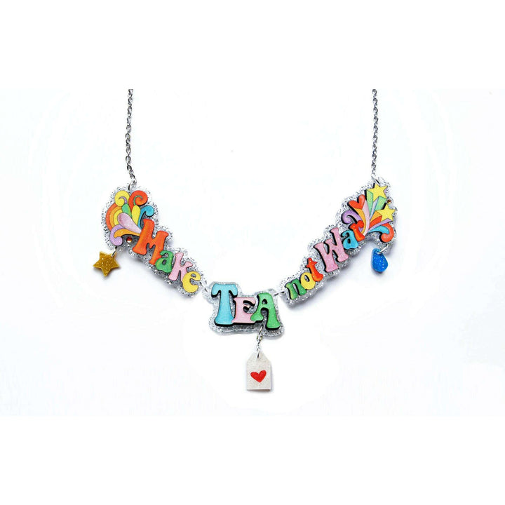 Make Art Not War Necklace