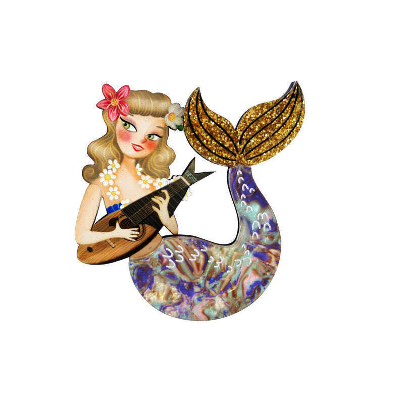 Mermaid Brooch by Laliblue