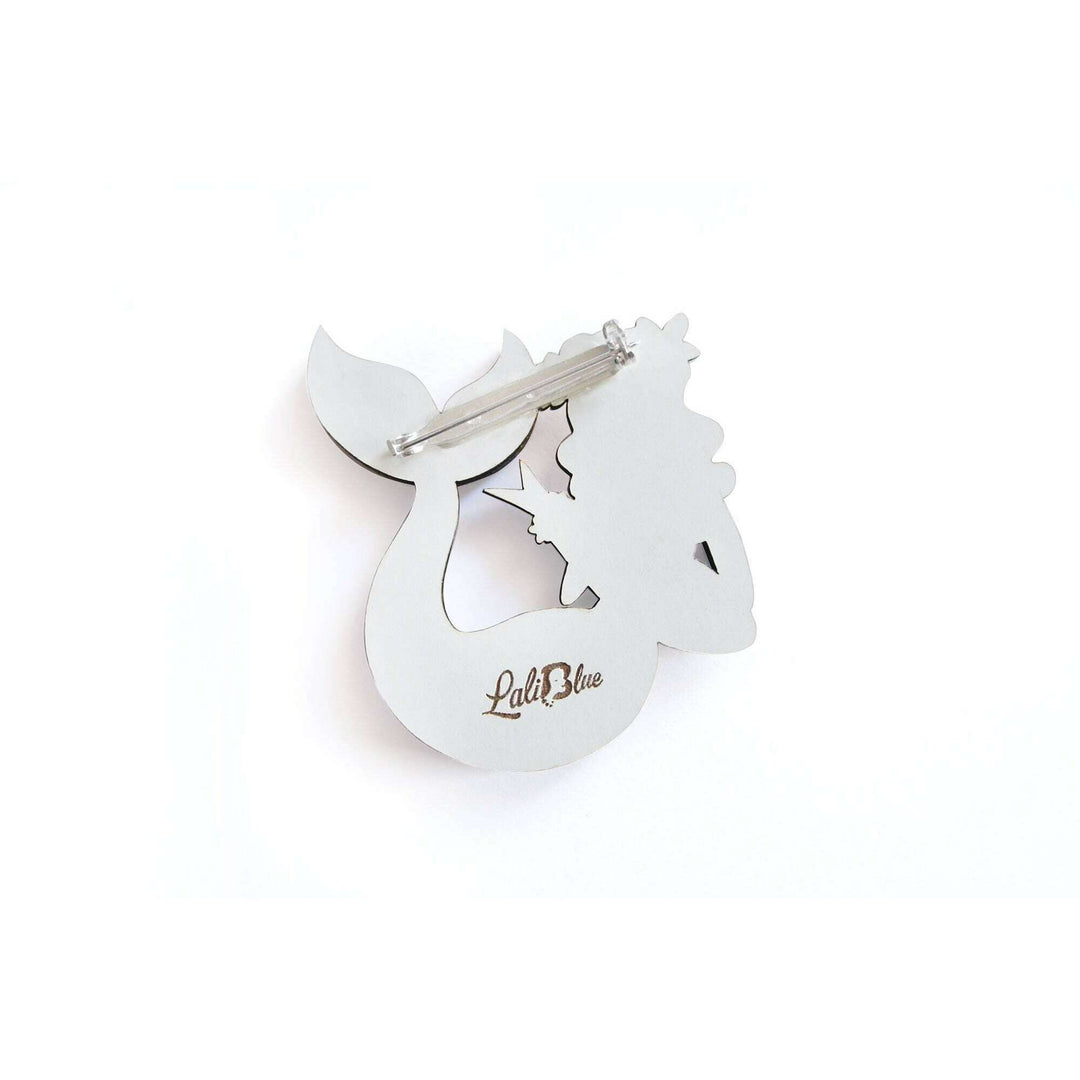 Mermaid Brooch by Laliblue