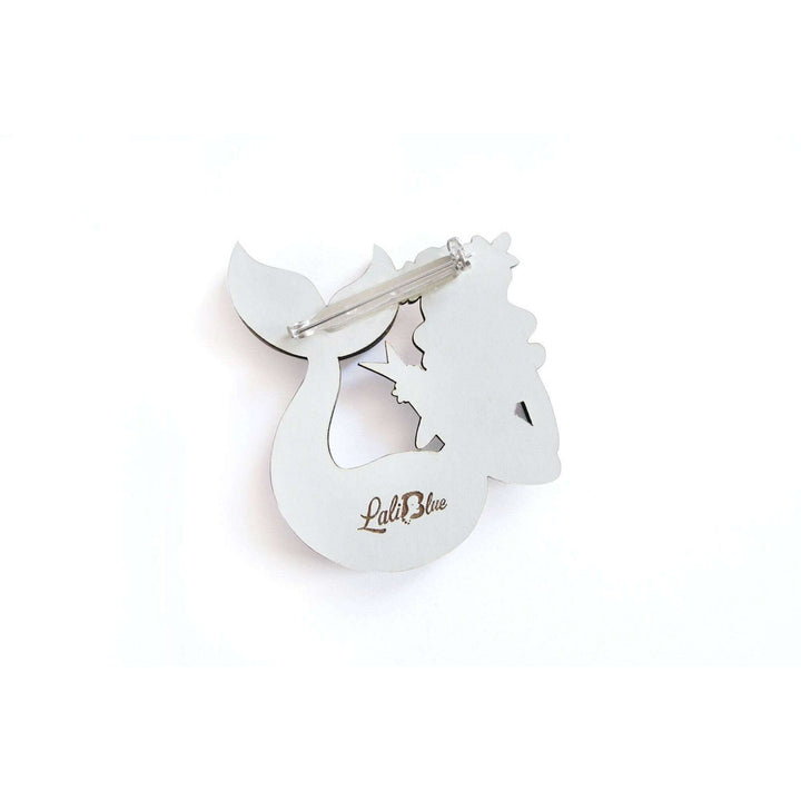 Mermaid Brooch by Laliblue