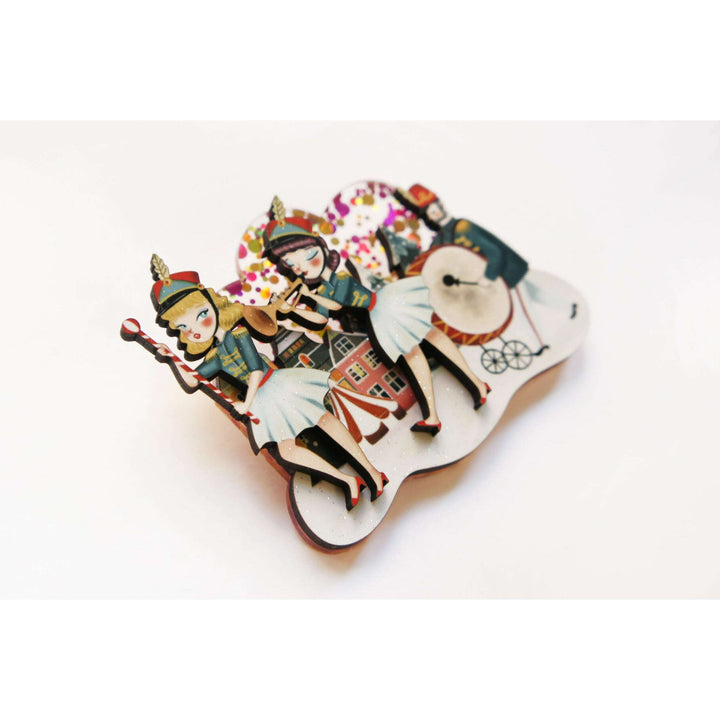 Musical Parade Brooch by Laliblue