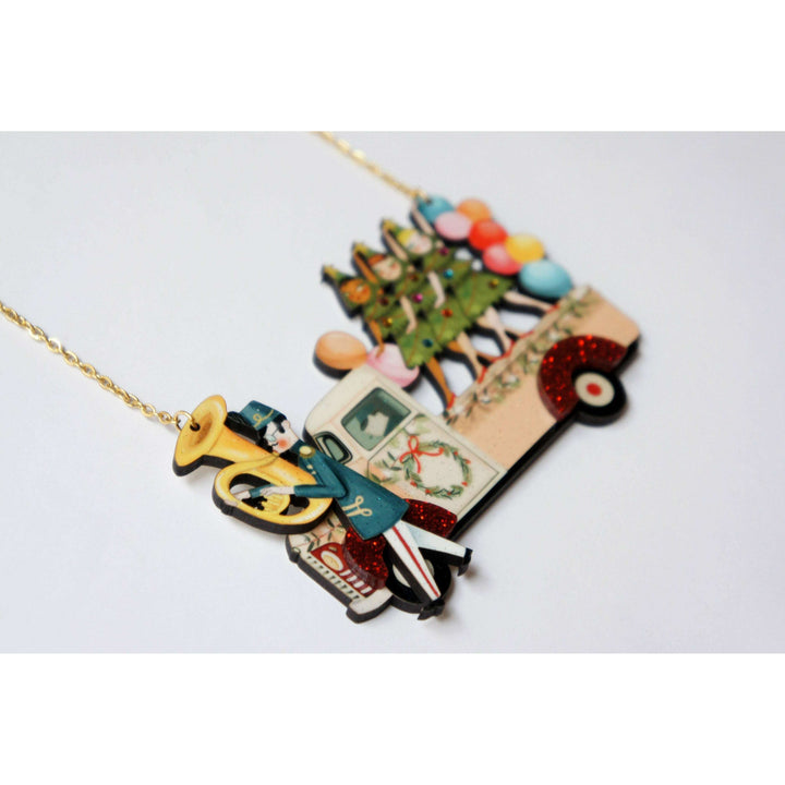 Musical Parade Necklace by Laliblue