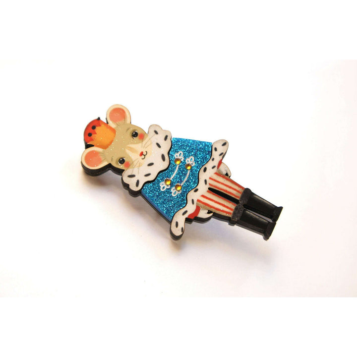 Nutcracker Mouse King Brooch by Laliblue