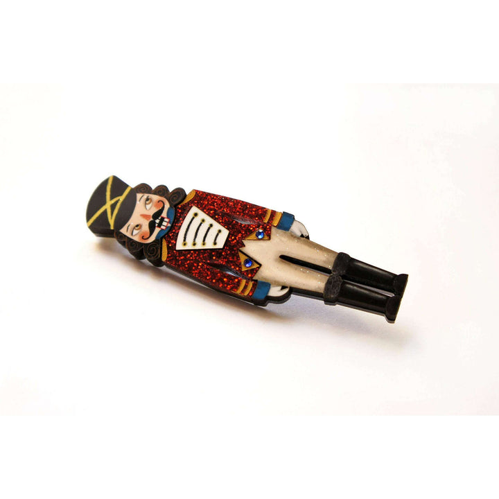 Nutcracker Soldier Brooch by Laliblue