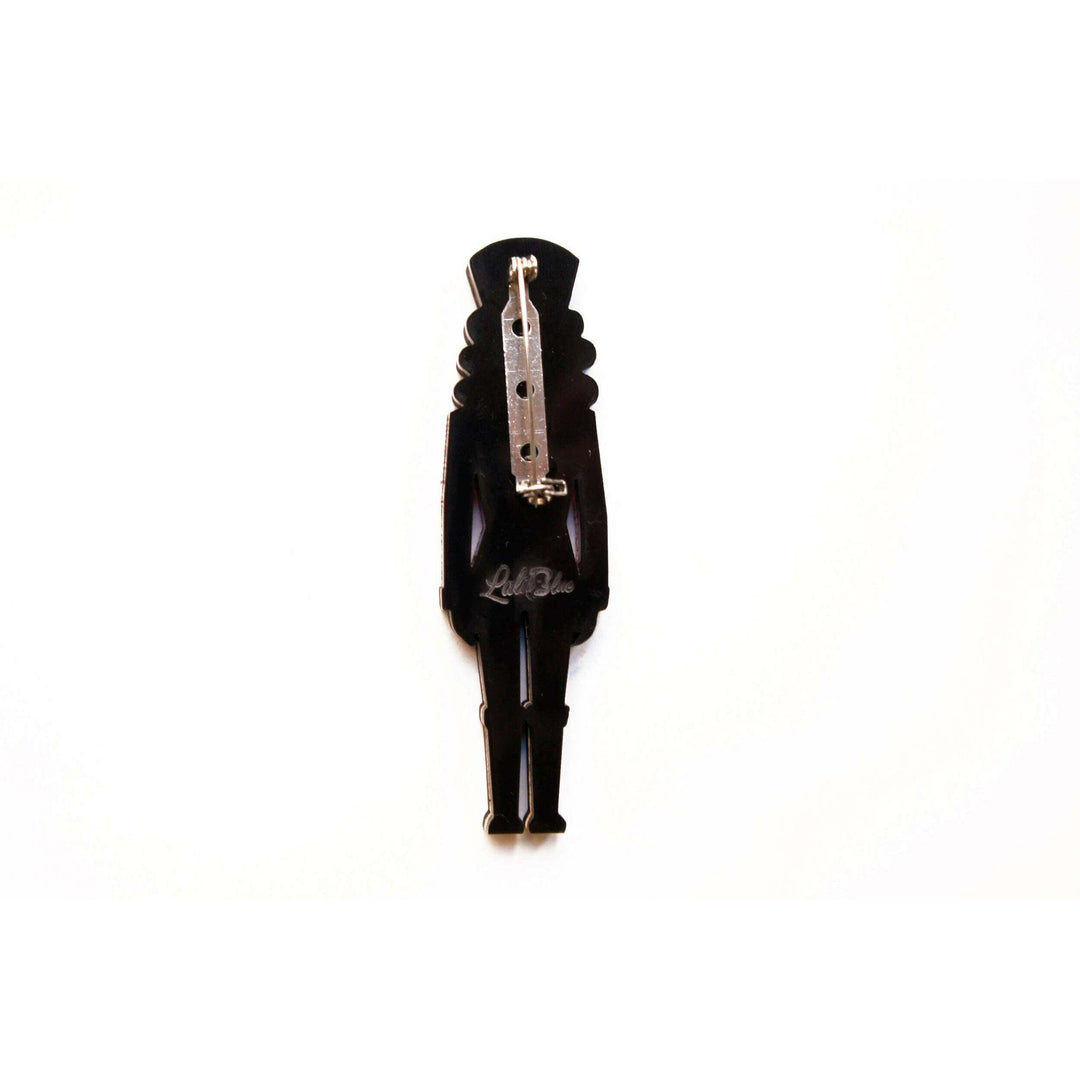Nutcracker Soldier Brooch by Laliblue