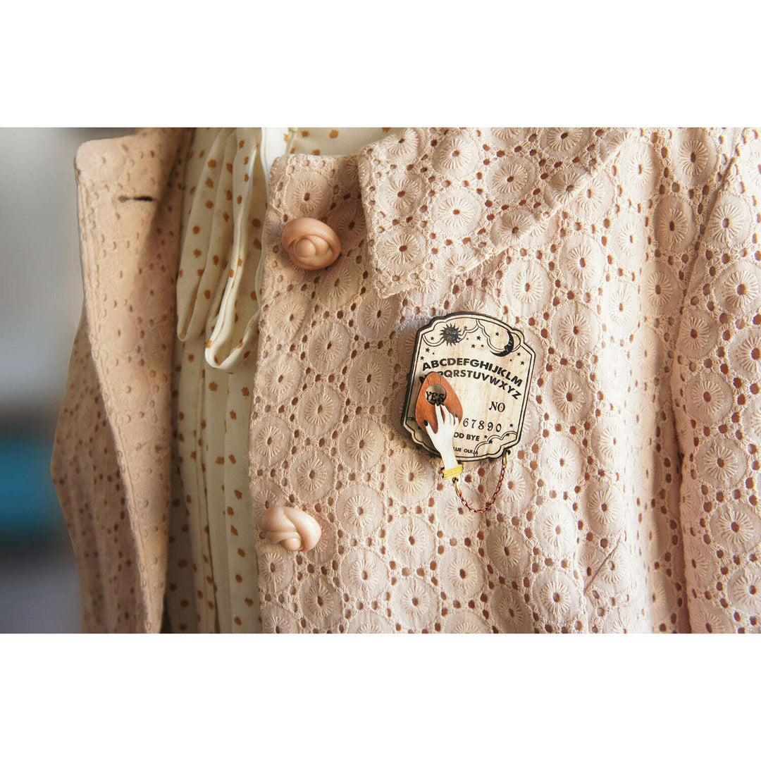 Ouija Board  Brooch by Laliblue